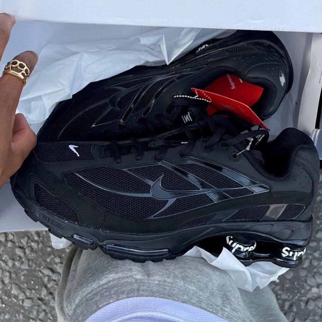 Nike,Supreme,Shox Ride 2 Supreme x Nike 又整新活!最新联名鞋上脚曝光! Nike,Supreme,Shox Ride 2 Supreme x Nike 又整新活!最新联名鞋上脚曝光!