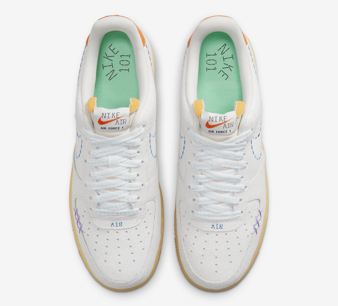 Air Force 1,AF1,Nike,DX2344-10 处处都是没见过的设计!Air Force 1 “101” 官图释出! Air Force 1,AF1,Nike,DX2344-10 处处都是没见过的设计!Air Force 1 “101” 官图释出!