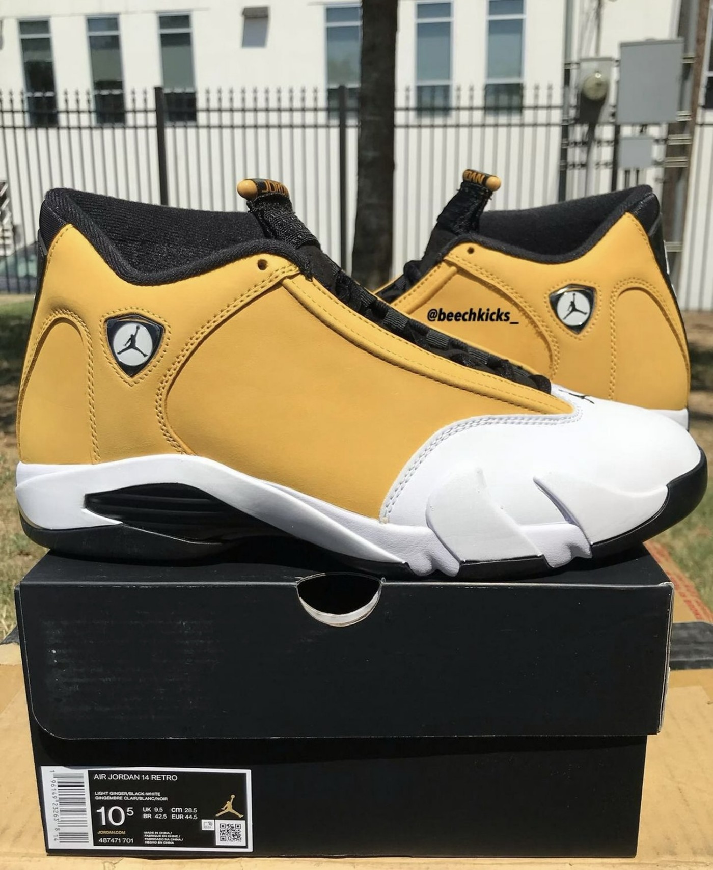 Air Jordan 14,Ginger 「黄法拉利」 AJ14 发售日期提前!实物颜值你打几分? Air Jordan 14,Ginger 「黄法拉利」 AJ14 发售日期提前!实物颜值你打几分?