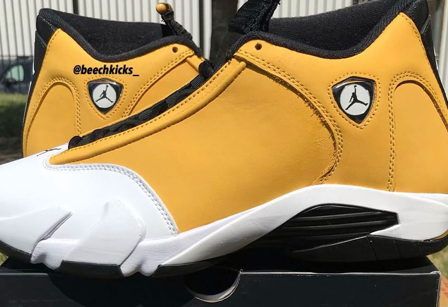 Air Jordan 14,Ginger 「黄法拉利」 AJ14 发售日期提前!实物颜值你打几分? Air Jordan 14,Ginger 「黄法拉利」 AJ14 发售日期提前!实物颜值你打几分?