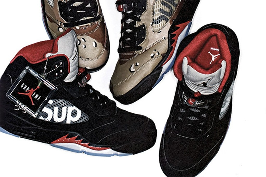 Air Jordan 5,Gore-Tex,Off-Noir 「小 Supreme」AJ5 实物曝光!竟然还有新科技加持! Air Jordan 5,Gore-Tex,Off-Noir 「小 Supreme」AJ5 实物曝光!竟然还有新科技加持!
