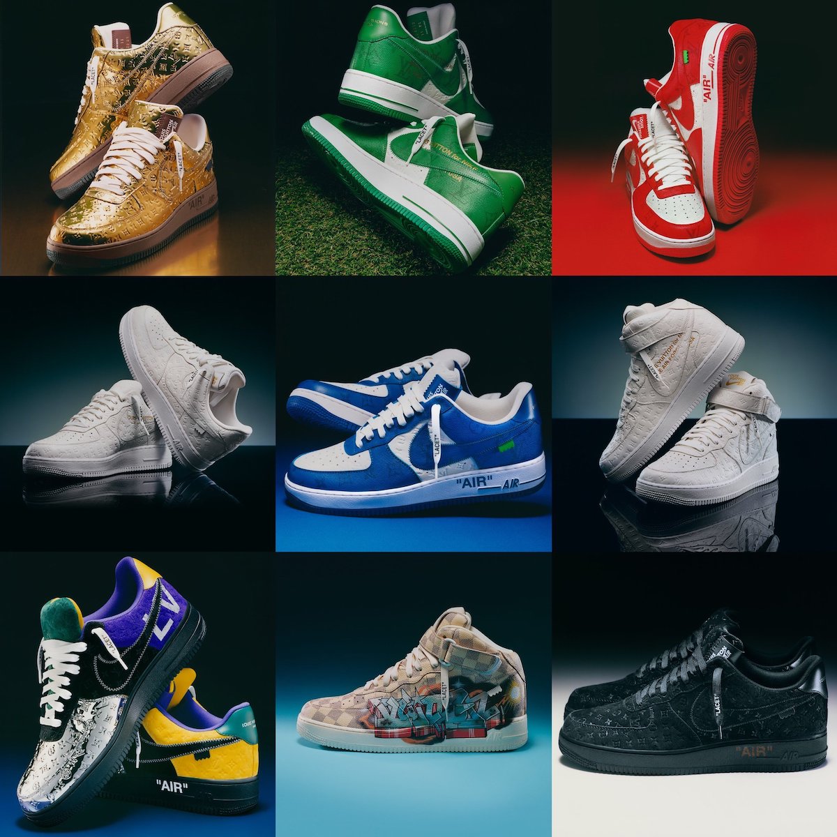 Louis Vuitton,Nike,Air Force 1 速登记!LV x Nike 小程序上架!最贵一双快 10 万了! Louis Vuitton,Nike,Air Force 1 速登记!LV x Nike 小程序上架!最贵一双快 10 万了!