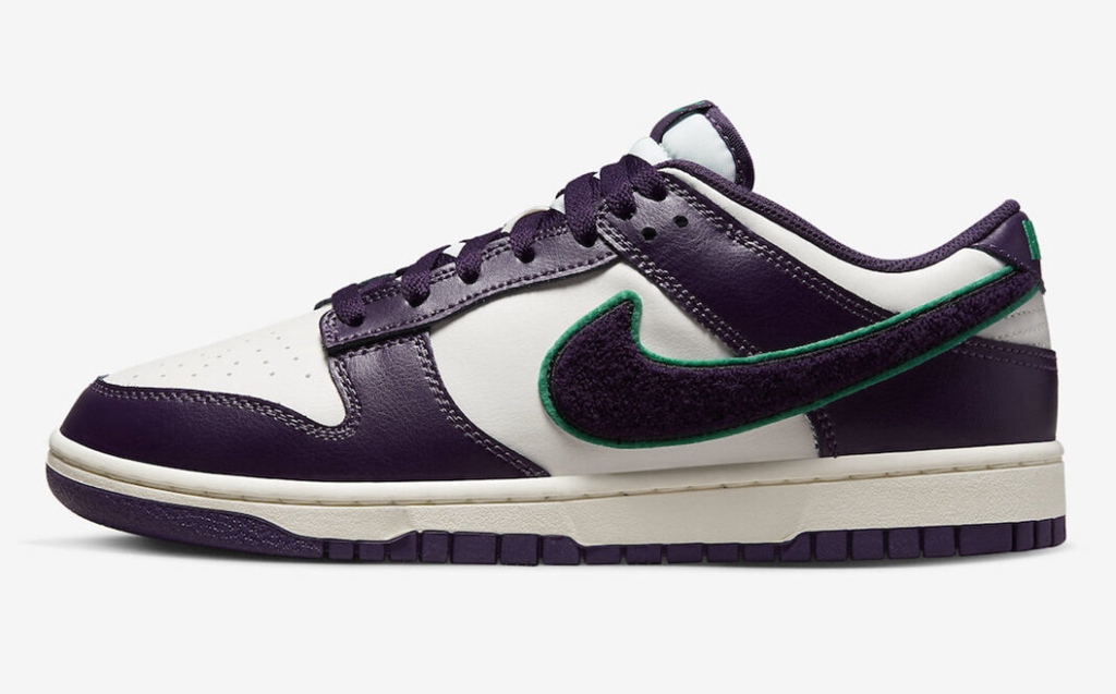 Nike,Dunk Low,Chenille Swoosh, 「恶人紫」Dunk 又来了!官图刚刚曝光! Nike,Dunk Low,Chenille Swoosh, 「恶人紫」Dunk 又来了!官图刚刚曝光!