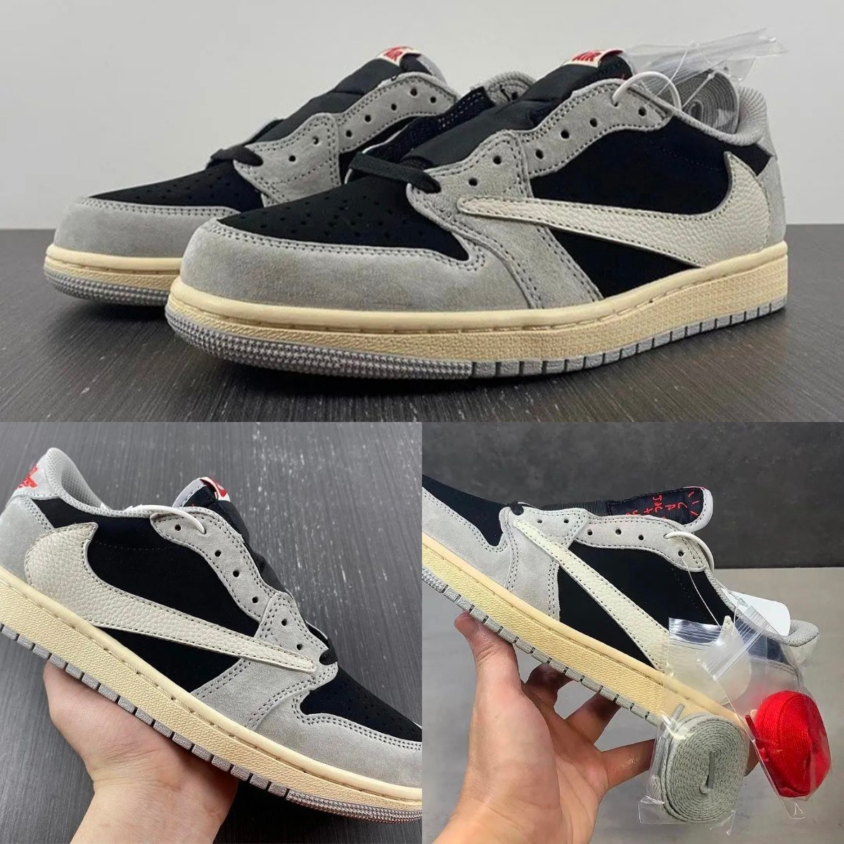 Travis Scott,Air Jordan 1,发售,D TS 亲自上脚曝光!黑白倒钩 4.0 实锤!发售日期有了! Travis Scott,Air Jordan 1,发售,D TS 亲自上脚曝光!黑白倒钩 4.0 实锤!发售日期有了!