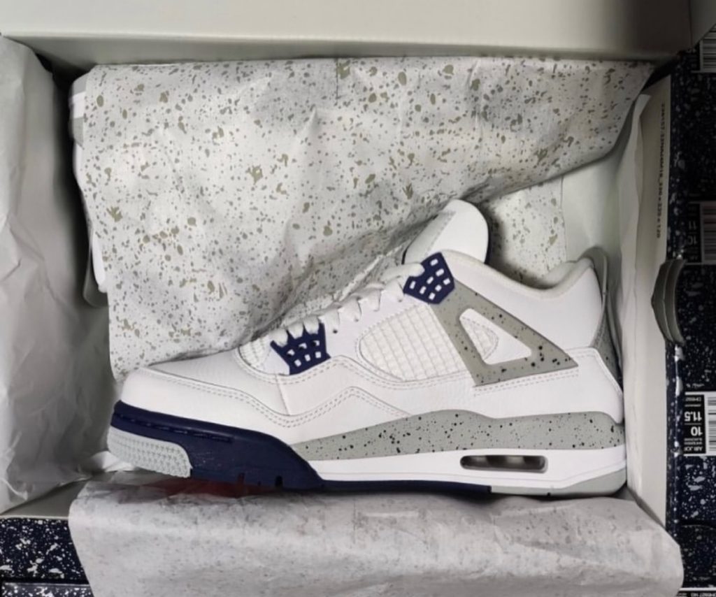 AJ4,Air Jordan 4,Midnight Navy 这颜值恐怕不好抢!「午夜蓝」AJ4 实物曝光! AJ4,Air Jordan 4,Midnight Navy 这颜值恐怕不好抢!「午夜蓝」AJ4 实物曝光!