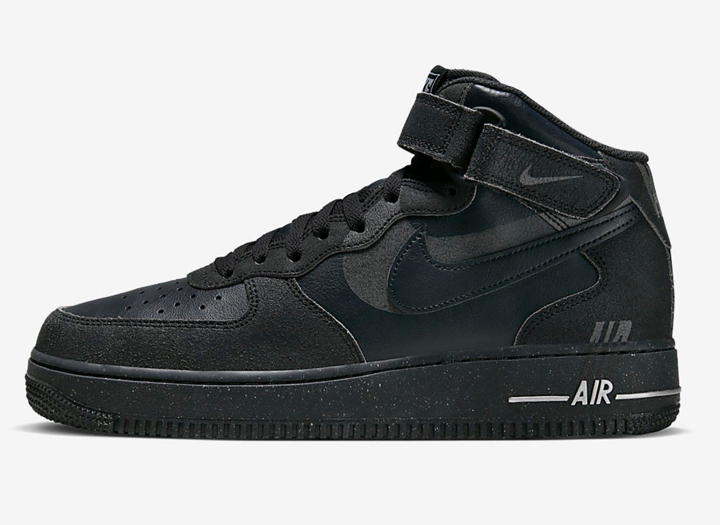 Nike,Air Force 1 Mid,DQ7666-00 3M 反光太帅!全新「黑武士」AF1 官图曝光! Nike,Air Force 1 Mid,DQ7666-00 3M 反光太帅!全新「黑武士」AF1 官图曝光!