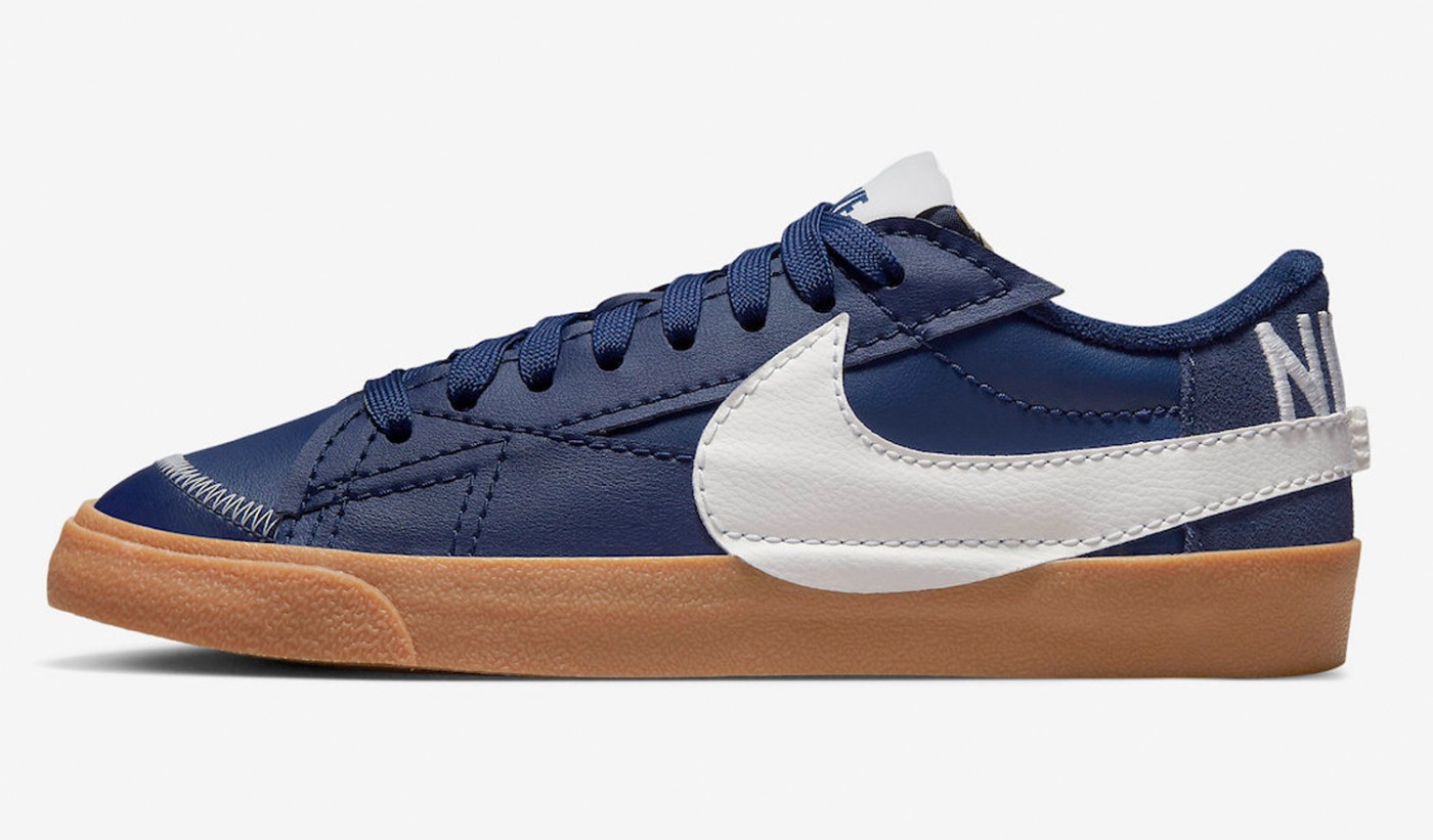 Nike,Blazer Low,DQ1470-600 大钩子像极了 OW 联名!全新「海军蓝」Blazer 曝光! Nike,Blazer Low,DQ1470-600 大钩子像极了 OW 联名!全新「海军蓝」Blazer 曝光!
