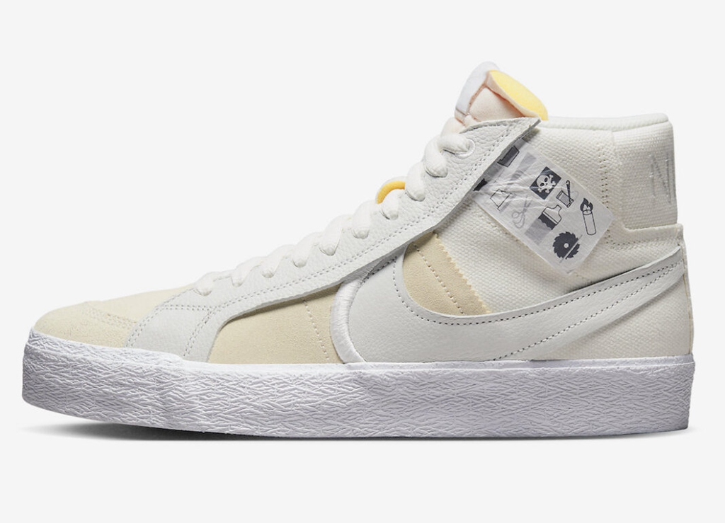 Nike,SB Blazer Mid,Warning Lab 细节设计有点意思!新配色 Blazer 官图曝光! Nike,SB Blazer Mid,Warning Lab 细节设计有点意思!新配色 Blazer 官图曝光!