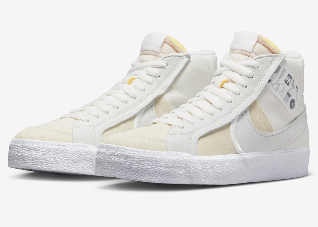 Nike,SB Blazer Mid,Warning Lab 细节设计有点意思!新配色 Blazer 官图曝光! Nike,SB Blazer Mid,Warning Lab 细节设计有点意思!新配色 Blazer 官图曝光!