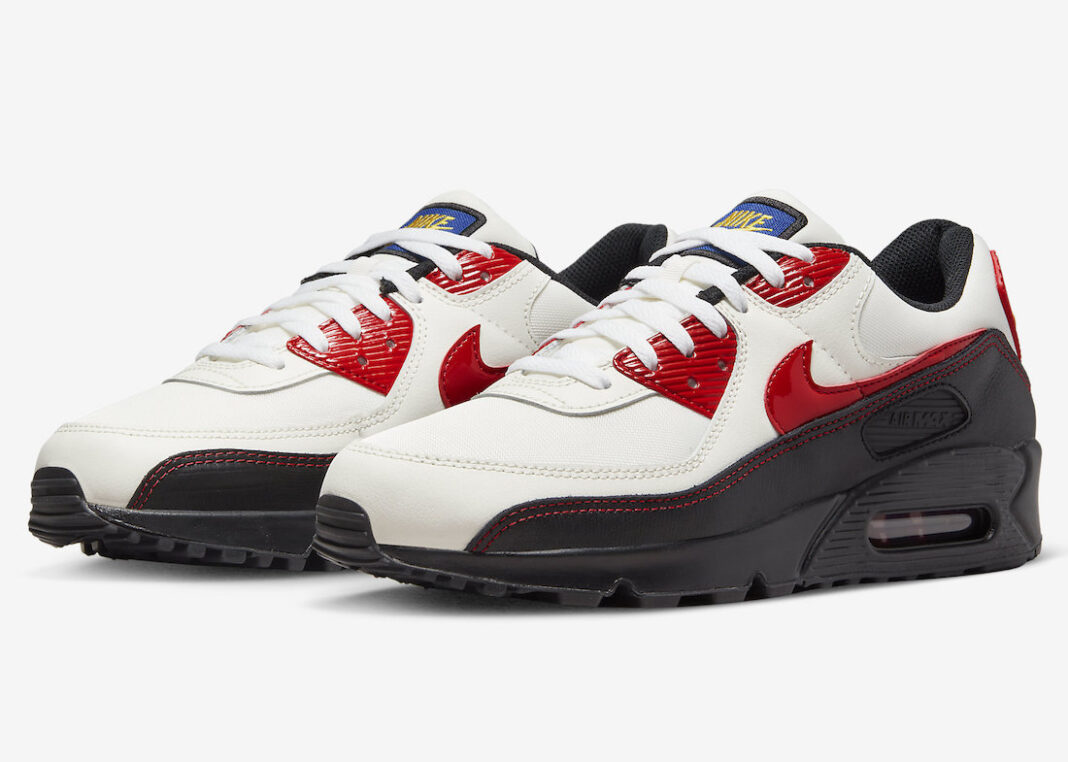 Nike,Air Max 90 SE,Sail Red,DX 又是漆皮又是黑红!新配色 Air Max 90 官图曝光! Nike,Air Max 90 SE,Sail Red,DX 又是漆皮又是黑红!新配色 Air Max 90 官图曝光!