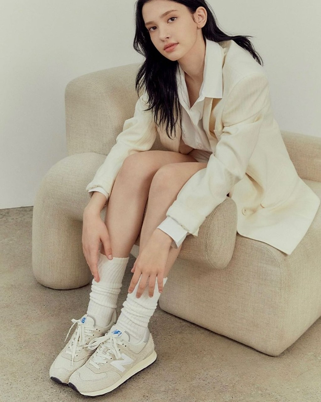 New Balance 574 小姐姐甜美上脚!NB 574 新配色即将发售! New Balance 574 小姐姐甜美上脚!NB 574 新配色即将发售!