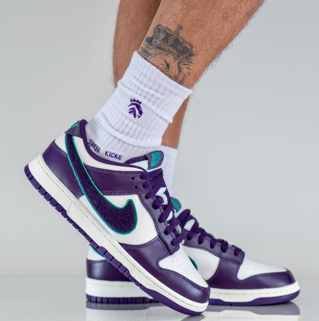 Nike,Dunk Low,Chenille Swoosh, 熟悉的「紫葡萄」装扮!新配色 Dunk 你心动了吗? Nike,Dunk Low,Chenille Swoosh, 熟悉的「紫葡萄」装扮!新配色 Dunk 你心动了吗?
