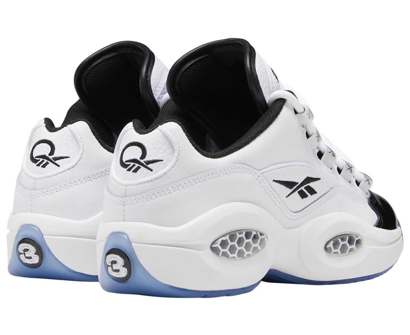 Reebok,Question Low 亮眼「黑脚趾」!全新 Reebok Question Low 官图曝光! Reebok,Question Low 亮眼「黑脚趾」!全新 Reebok Question Low 官图曝光!