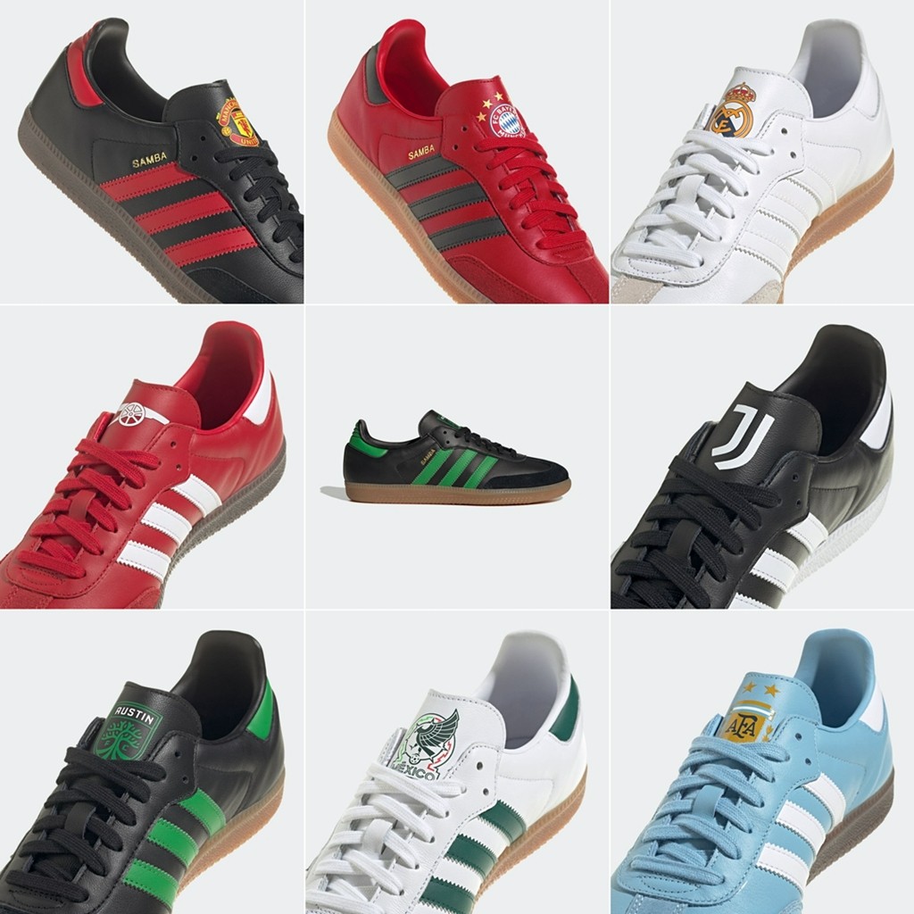 adidas Originals,Samba,三叶草,足球 这些队你能认全吗?三叶草「足球豪门」系列曝光! adidas Originals,Samba,三叶草,足球 这些队你能认全吗?三叶草「足球豪门」系列曝光!