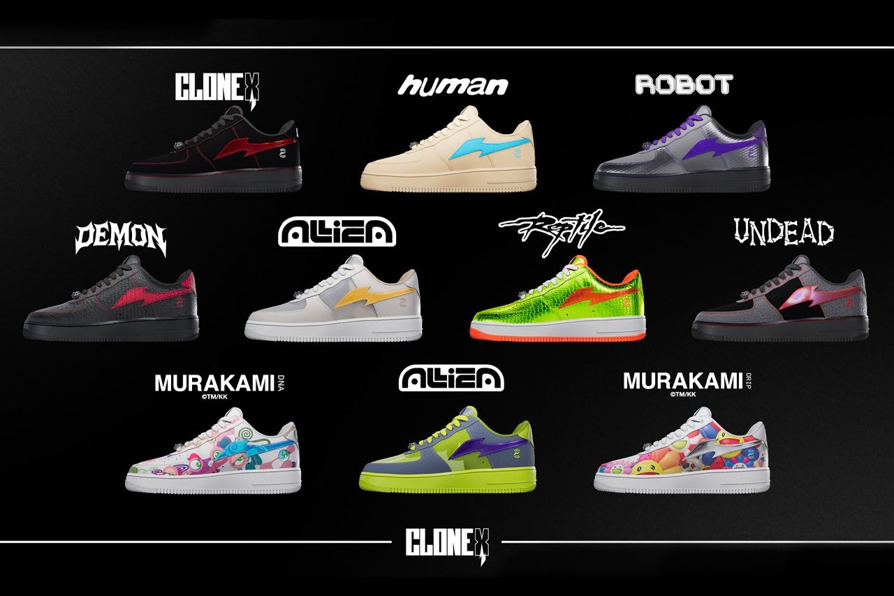 RTFKT,Air Force 1,Nike 重磅!一大波没见过的 AF1 曝光!还有村上隆太阳花联名! RTFKT,Air Force 1,Nike 重磅!一大波没见过的 AF1 曝光!还有村上隆太阳花联名!