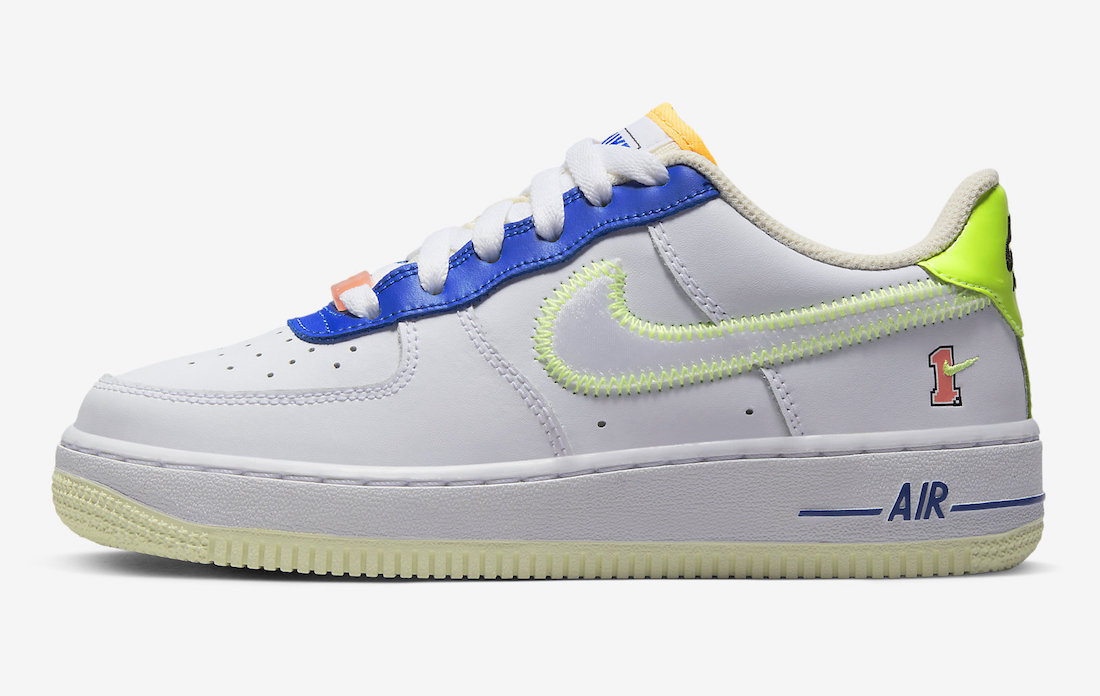 Nike,Air Force 1 Low GS,Player 游戏主题太炫酷了!全新配色 Air Force 1 官图曝光! Nike,Air Force 1 Low GS,Player 游戏主题太炫酷了!全新配色 Air Force 1 官图曝光!