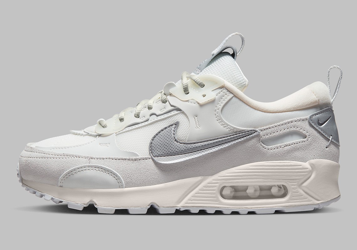 Nike,Air Max 90 Futura,Sail,FB 拼接解构设计 + 秋冬穿搭必备!全新 Air Max 90 官图曝光! Nike,Air Max 90 Futura,Sail,FB 拼接解构设计 + 秋冬穿搭必备!全新 Air Max 90 官图曝光!