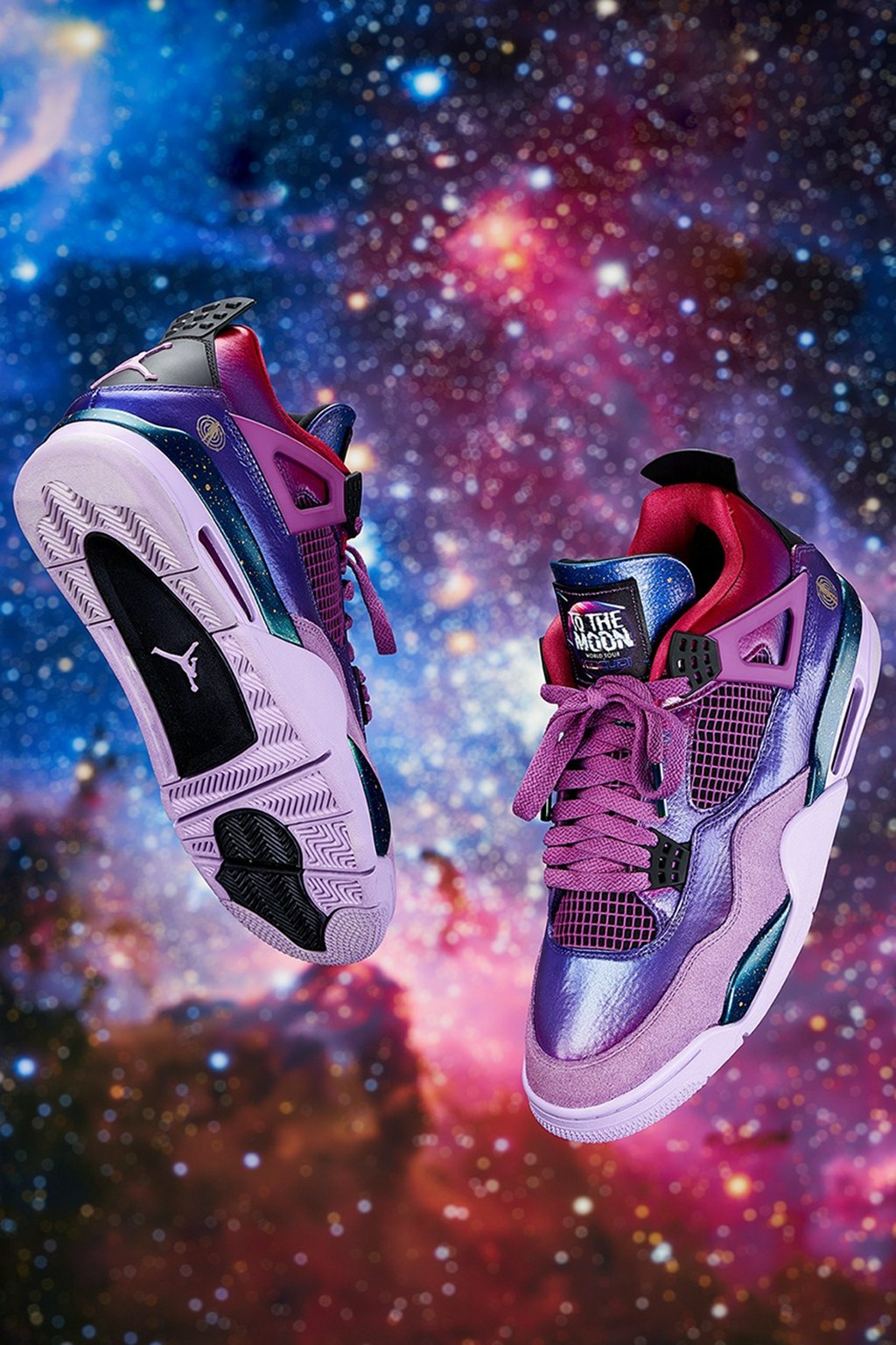 Air Jordan 4,Kid Cudi,定制 「星空」AJ4 首次曝光!竟然还和侃爷有关系!? Air Jordan 4,Kid Cudi,定制 「星空」AJ4 首次曝光!竟然还和侃爷有关系!?