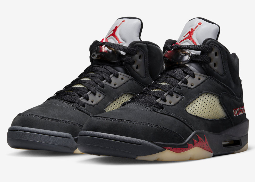 Air Jordan 5,Gore-Tex,WMNS,Off 「小 Supreme」 Air Jordan 5 来了!Gore-Tex 材质有点意思! Air Jordan 5,Gore-Tex,WMNS,Off 「小 Supreme」 Air Jordan 5 来了!Gore-Tex 材质有点意思!