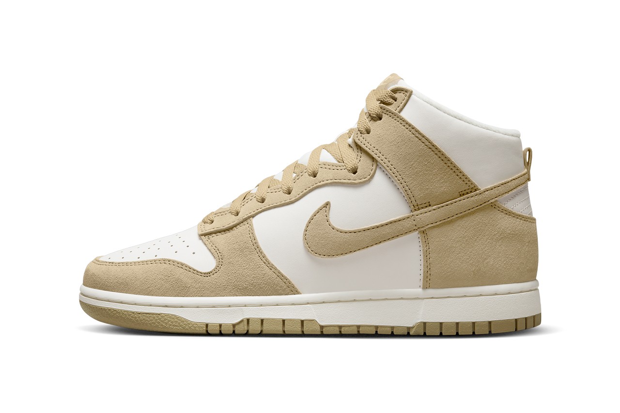 Nike,Dunk High,Tan Suede,DQ767 复古简约又高级!全新 Nike Dunk High 官图曝光! Nike,Dunk High,Tan Suede,DQ767 复古简约又高级!全新 Nike Dunk High 官图曝光!