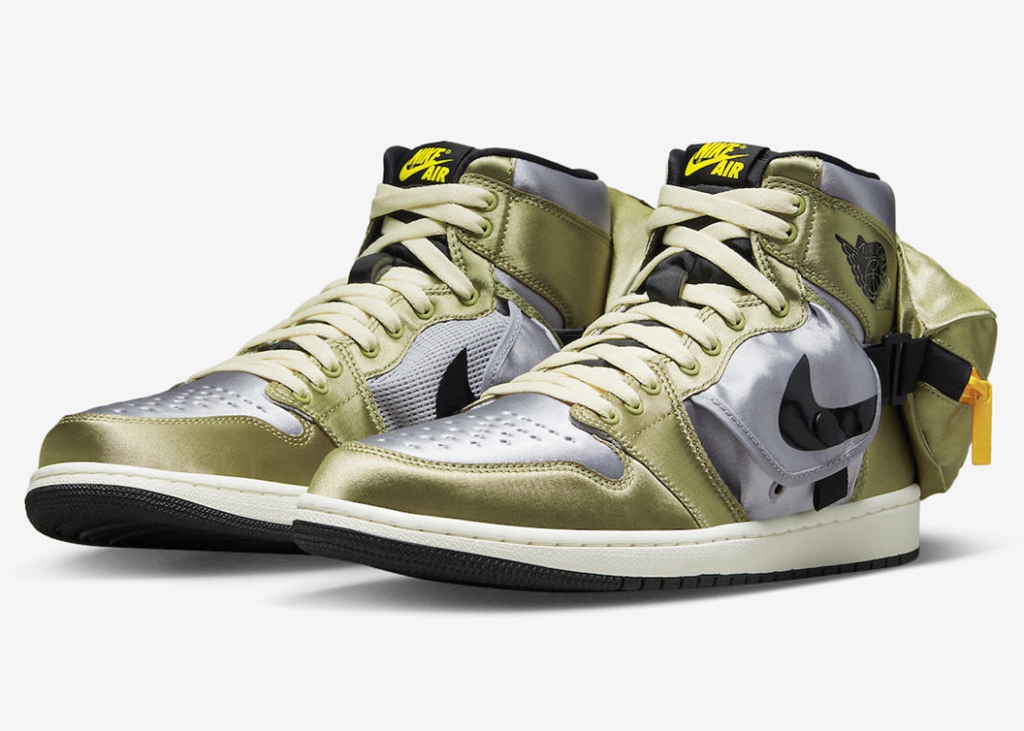 Air Jordan 1 Utility,Neutral O 「金丝绸」AJ1 官图首次曝光!居然还带兜!? Air Jordan 1 Utility,Neutral O 「金丝绸」AJ1 官图首次曝光!居然还带兜!?
