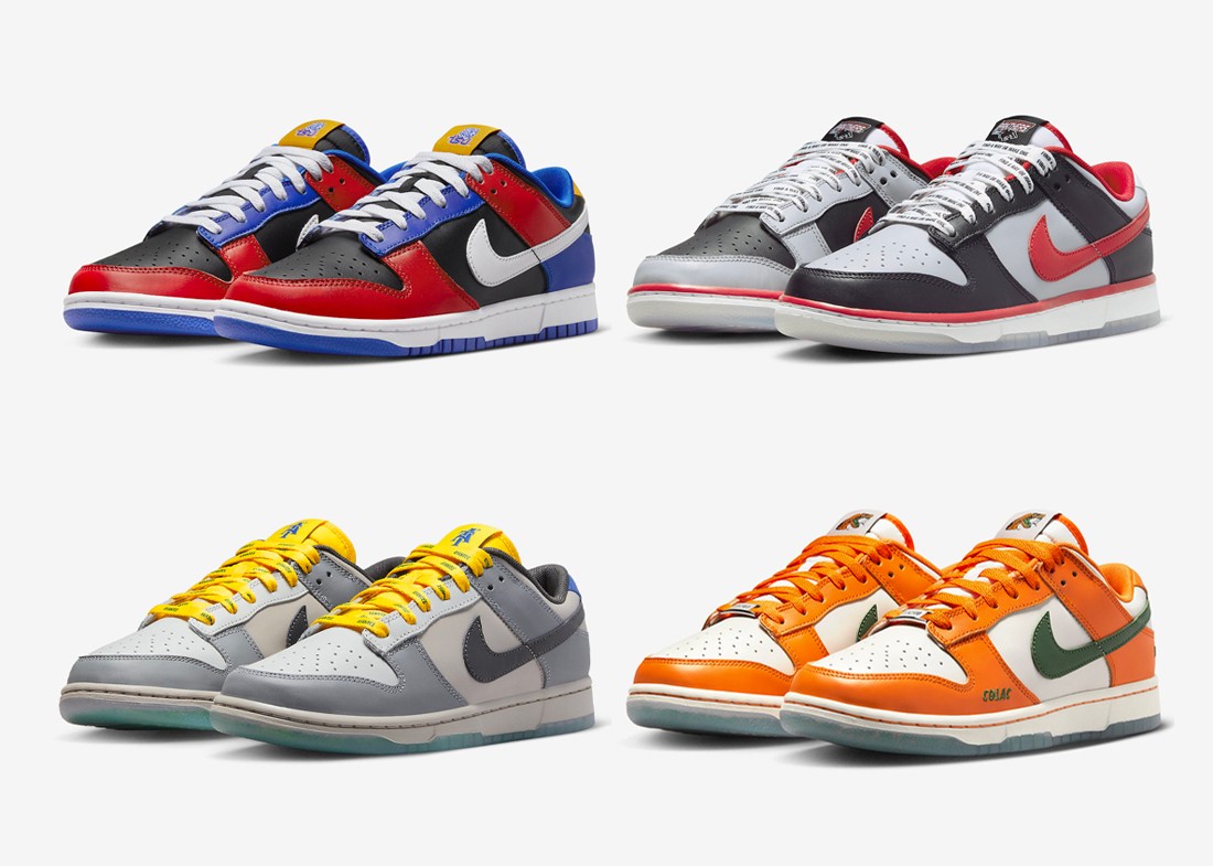Nike,Dunk Low,TSU,DR6190-100,N 罕见市售!四款「大学配色」Dunk 想买真不容易! Nike,Dunk Low,TSU,DR6190-100,N 罕见市售!四款「大学配色」Dunk 想买真不容易!