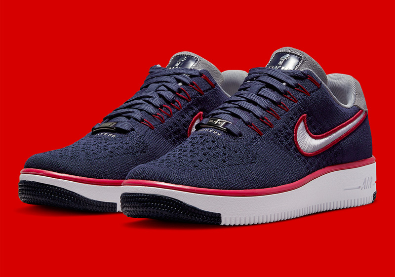 Nike,Air Force 1,Flyknit,RKK,F 刺绣细节有点帅!全新爱国者 AF1 实物曝光! Nike,Air Force 1,Flyknit,RKK,F 刺绣细节有点帅!全新爱国者 AF1 实物曝光!
