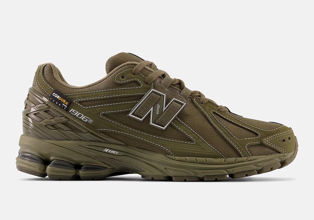 New Balance 1906R Cordura,Oliv 军绿复古风拉满!全新 New Balance 1906R 官图曝光! New Balance 1906R Cordura,Oliv 军绿复古风拉满!全新 New Balance 1906R 官图曝光!