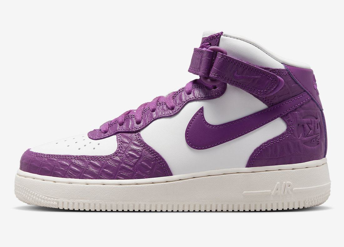 Nike,Air Force 1 Mid,Tokyo 200 紫色「鳄鱼皮」太酷了!全新 Air Force 1 官图曝光! Nike,Air Force 1 Mid,Tokyo 200 紫色「鳄鱼皮」太酷了!全新 Air Force 1 官图曝光!