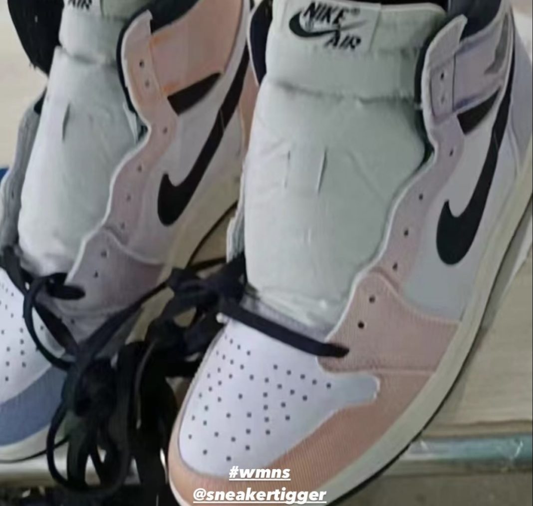 AJ1,Air Jordan 1 High OG,Skyli 实物首次曝光!「炫彩鸳鸯」AJ1 来头真不小! AJ1,Air Jordan 1 High OG,Skyli 实物首次曝光!「炫彩鸳鸯」AJ1 来头真不小!