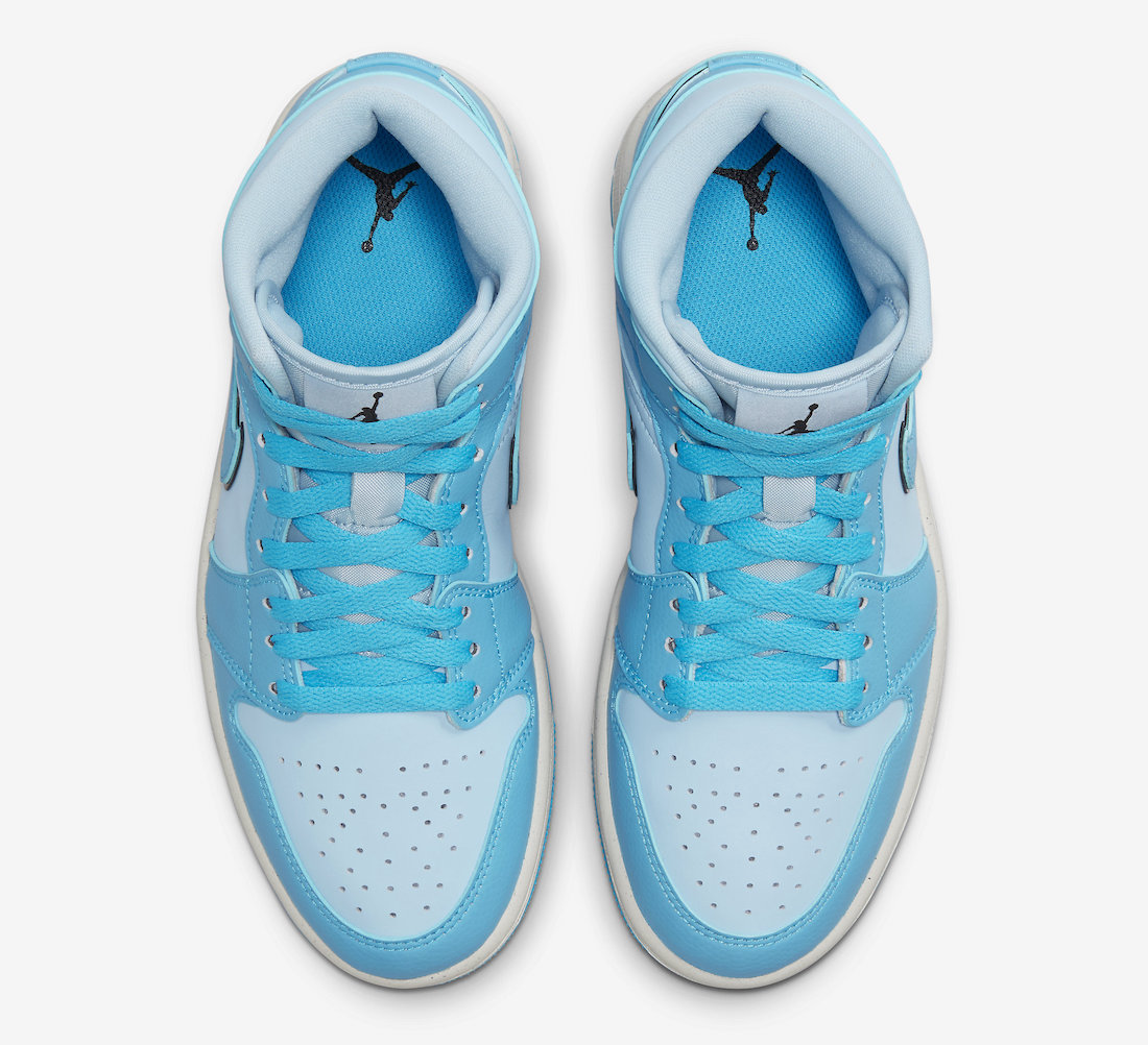 Air Jordan 1,Mid,University Bl 又一款「大学蓝」配色来了!全新 Air Jordan 1 官图曝光! Air Jordan 1,Mid,University Bl 又一款「大学蓝」配色来了!全新 Air Jordan 1 官图曝光!