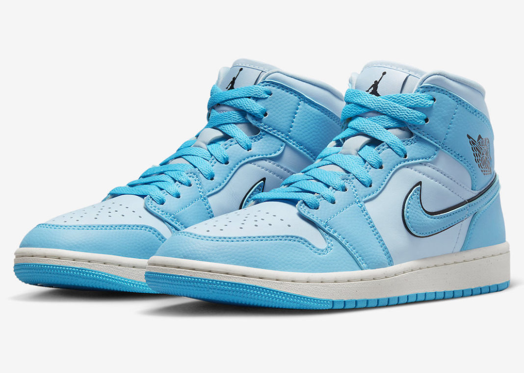Air Jordan 1,Mid,University Bl 又一款「大学蓝」配色来了!全新 Air Jordan 1 官图曝光! Air Jordan 1,Mid,University Bl 又一款「大学蓝」配色来了!全新 Air Jordan 1 官图曝光!