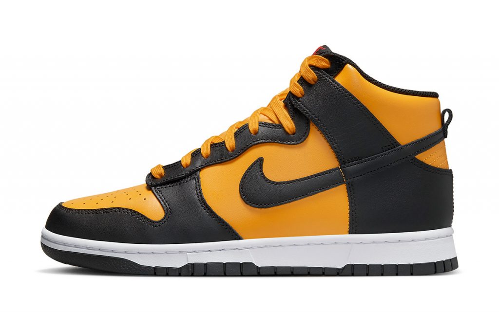 Nike,Dunk High,Reverse Goldenr 「黑黄脚趾」来了!全新 Dunk Hi 官图曝光! Nike,Dunk High,Reverse Goldenr 「黑黄脚趾」来了!全新 Dunk Hi 官图曝光!