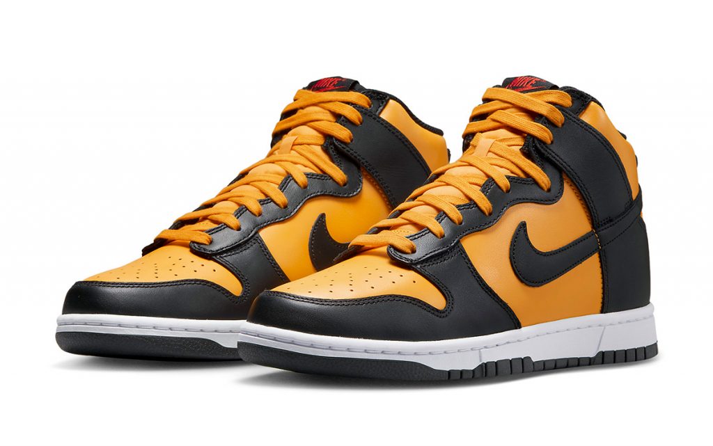 Nike,Dunk High,Reverse Goldenr 「黑黄脚趾」来了!全新 Dunk Hi 官图曝光! Nike,Dunk High,Reverse Goldenr 「黑黄脚趾」来了!全新 Dunk Hi 官图曝光!