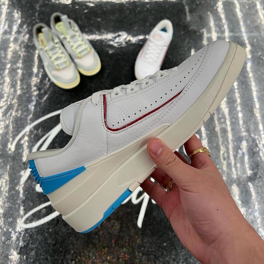 AJ,Air Jordan 2 Low WMNS,UNC T 实物首次曝光!芝加哥 + 北卡蓝 AJ 又要来了! AJ,Air Jordan 2 Low WMNS,UNC T 实物首次曝光!芝加哥 + 北卡蓝 AJ 又要来了!