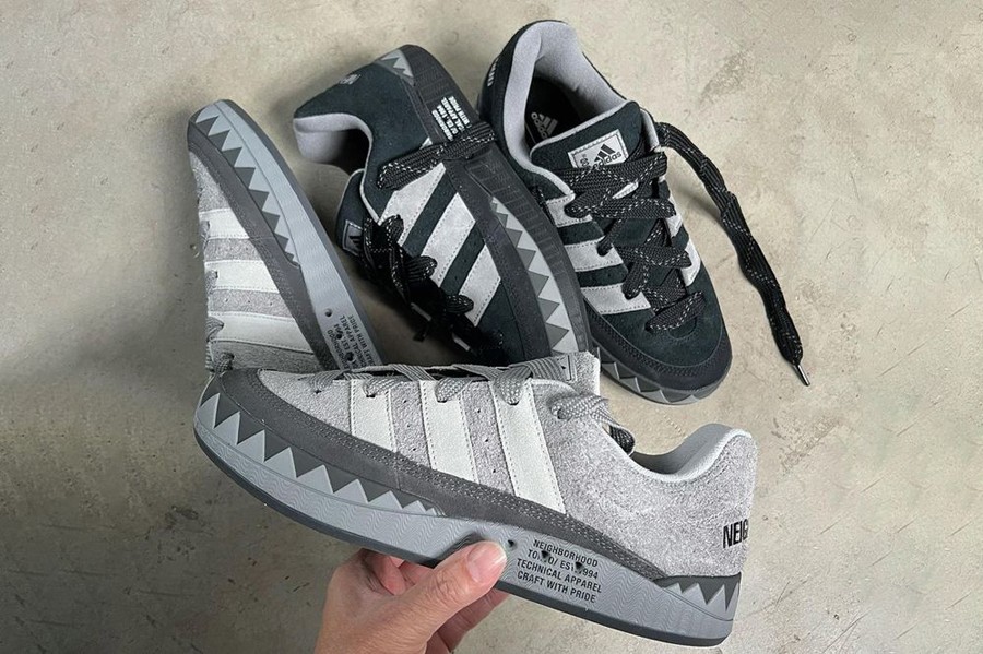 NEIGHBORHOOD,adidas,Adimatic,B 发售日期确定!NBHD x adidas「鲨鱼面包鞋」即将登场! NEIGHBORHOOD,adidas,Adimatic,B 发售日期确定!NBHD x adidas「鲨鱼面包鞋」即将登场!