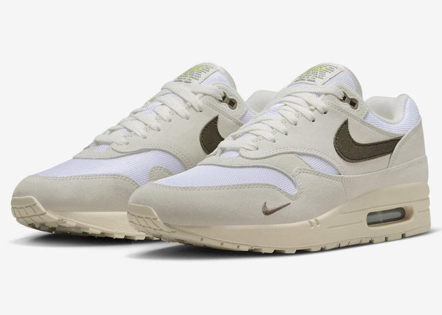 Nike,Air Max 1,DZ4494-100,Iron 「AMM」 既视感!这翻毛皮的 Air Max 1 太帅了吧! Nike,Air Max 1,DZ4494-100,Iron 「AMM」 既视感!这翻毛皮的 Air Max 1 太帅了吧!