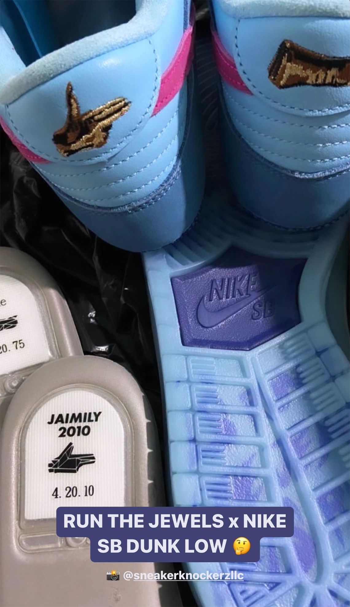 Run The Jewels,Nike,SB Dunk Lo 这种规格都不便宜!Dunk SB「稀有联名」实物曝光! Run The Jewels,Nike,SB Dunk Lo 这种规格都不便宜!Dunk SB「稀有联名」实物曝光!