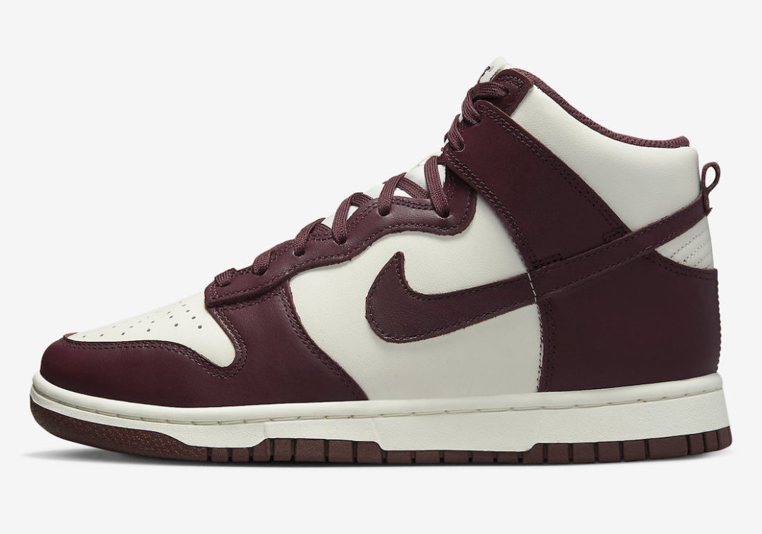 Nike,Dunk High,WMNS,Burgundy C 尽显 OG 气质!「酒红」Dunk Hi 官图曝光! Nike,Dunk High,WMNS,Burgundy C 尽显 OG 气质!「酒红」Dunk Hi 官图曝光!