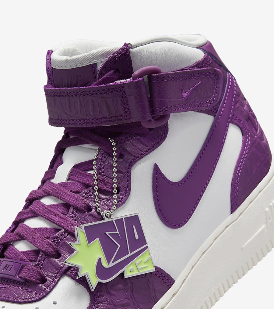 Nike,Air Force 1,DZ4865-503,To Air Force 1 Mid 新配色曝光!鳄鱼皮纹路也太奢华了! Nike,Air Force 1,DZ4865-503,To Air Force 1 Mid 新配色曝光!鳄鱼皮纹路也太奢华了!