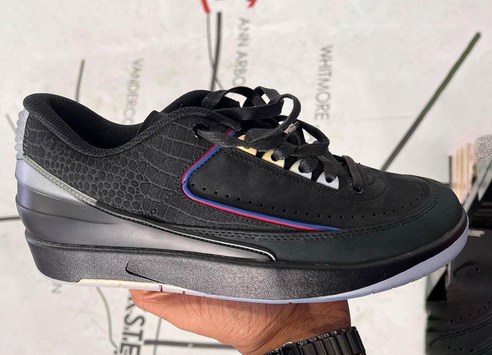 Two 18,Air Jordan 2 Low,DV7129 黑武士装扮!全新 Two 18 x Air Jordan 2 实物图来了! Two 18,Air Jordan 2 Low,DV7129 黑武士装扮!全新 Two 18 x Air Jordan 2 实物图来了!