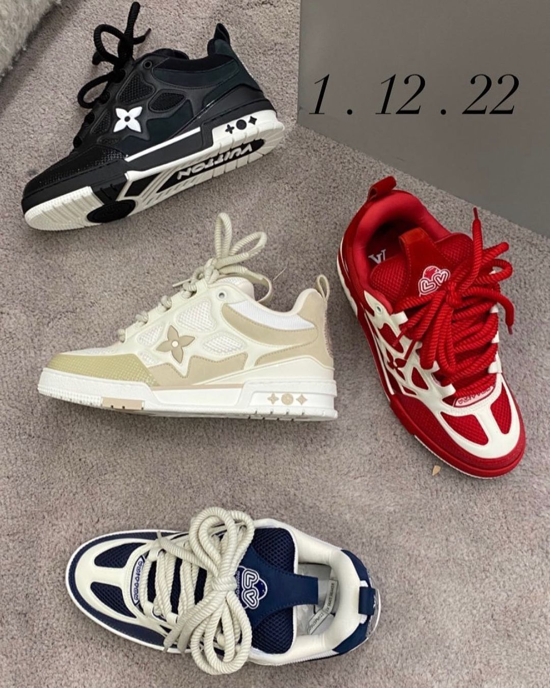 LV,Skate Trainer,LOUIS VUITTON 爆款 Trainer 的继任者?!LV「面包鞋」也玩芝加哥配色! LV,Skate Trainer,LOUIS VUITTON 爆款 Trainer 的继任者?!LV「面包鞋」也玩芝加哥配色!