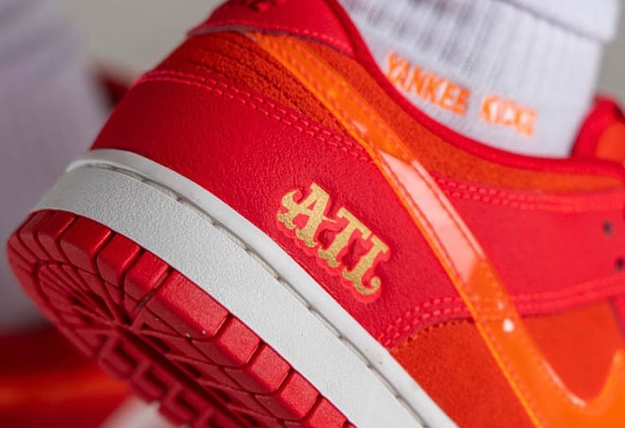 Nike,Dunk Low,ATL,FD0724-657 大红配色太骚气!全新「城市限定」Dunk Low 上脚图曝光! Nike,Dunk Low,ATL,FD0724-657 大红配色太骚气!全新「城市限定」Dunk Low 上脚图曝光!