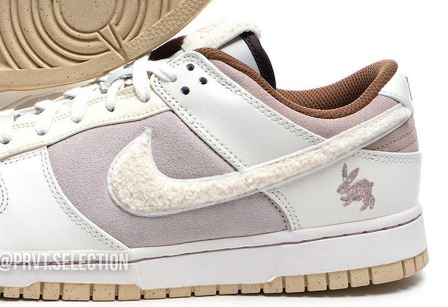 Nike,Dunk Low,Year of the Rabb 「兔年」Dunk Low 最新实物曝光!网友:越看越喜欢! Nike,Dunk Low,Year of the Rabb 「兔年」Dunk Low 最新实物曝光!网友:越看越喜欢!
