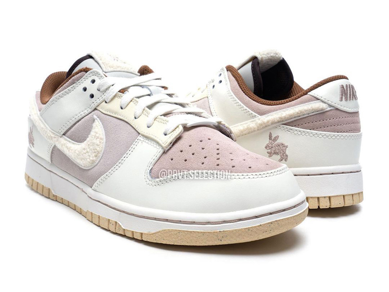 Nike,Dunk Low,Year of the Rabb 「兔年」Dunk Low 最新实物曝光!网友:越看越喜欢! Nike,Dunk Low,Year of the Rabb 「兔年」Dunk Low 最新实物曝光!网友:越看越喜欢!