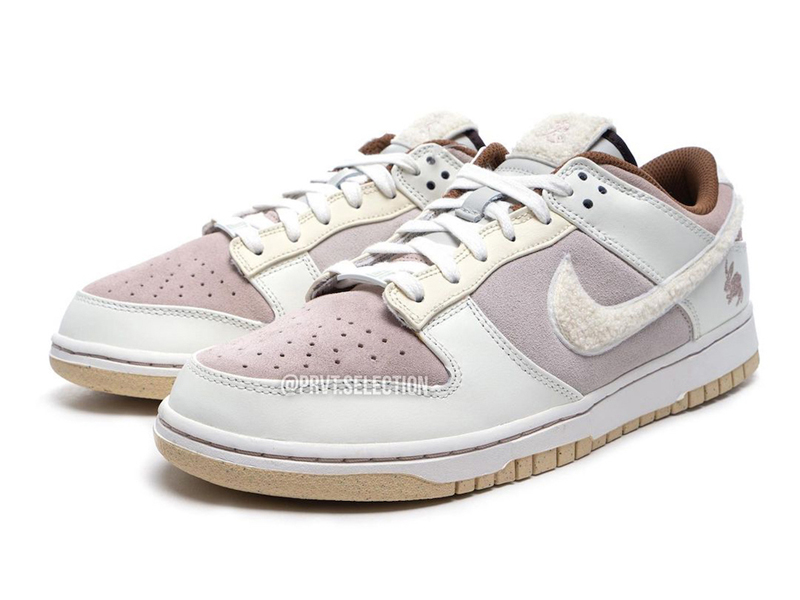 Nike,Dunk Low,Year of the Rabb 「兔年」Dunk Low 最新实物曝光!网友:越看越喜欢! Nike,Dunk Low,Year of the Rabb 「兔年」Dunk Low 最新实物曝光!网友:越看越喜欢!