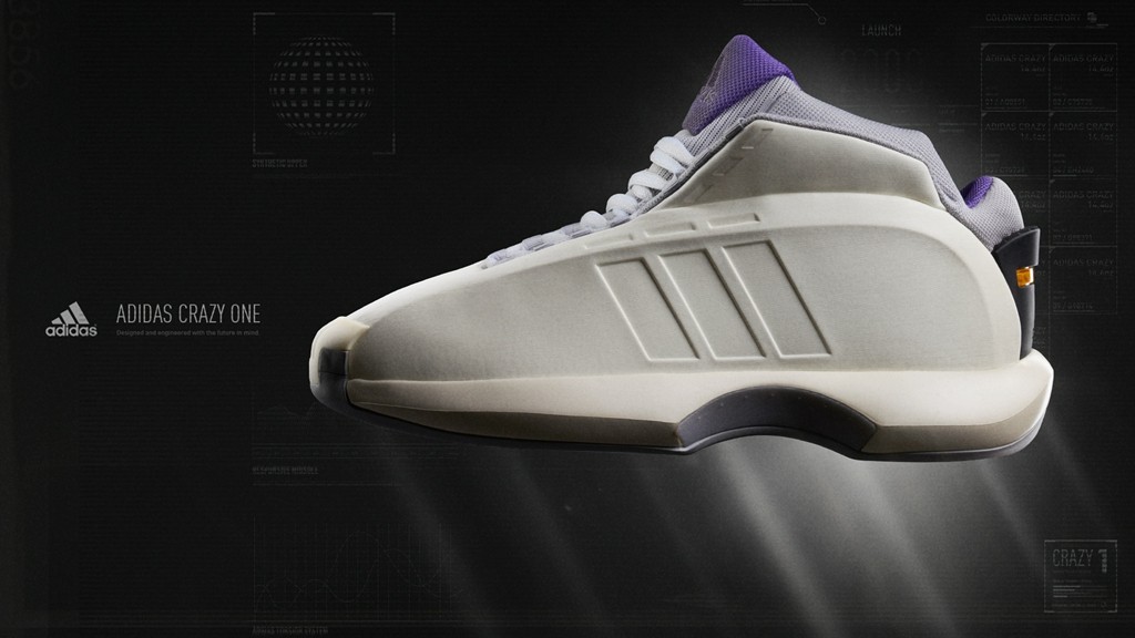 adidas Crazy 1,CONFIRMED APP 系列颜值天花板?科比 Crazy 1 新配色发布! adidas Crazy 1,CONFIRMED APP 系列颜值天花板?科比 Crazy 1 新配色发布!