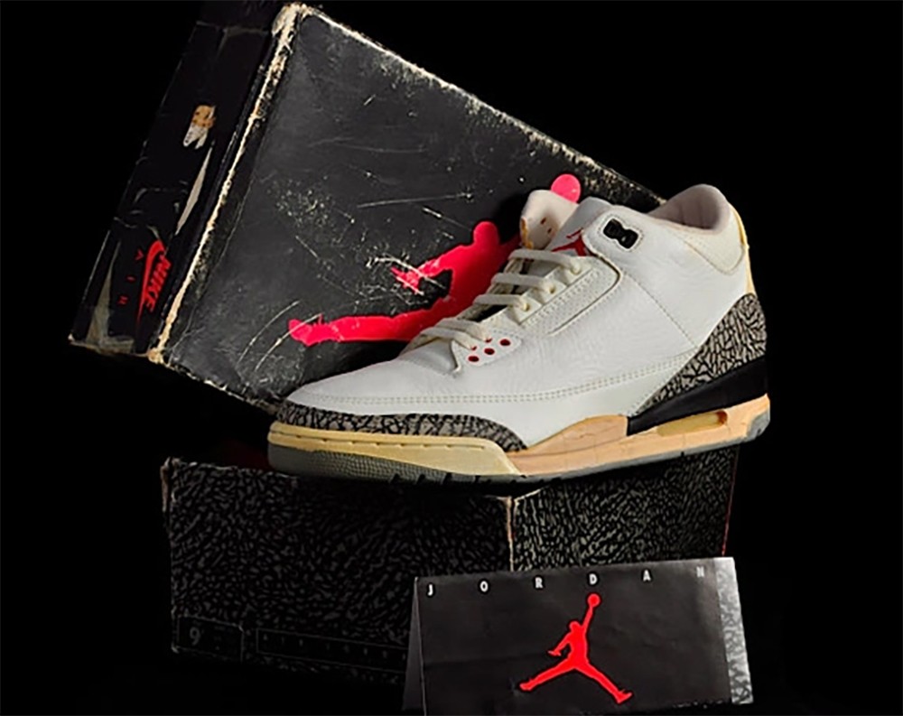 Air Jordan 3,White Cement Reim 新「白水泥」AJ3 实物首次曝光!发售日期有了! Air Jordan 3,White Cement Reim 新「白水泥」AJ3 实物首次曝光!发售日期有了!