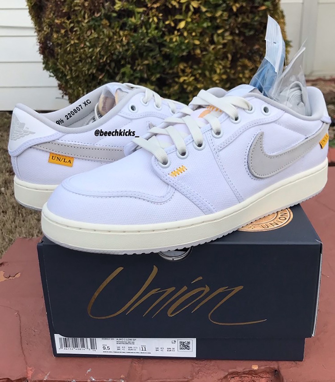 Union,AJKO 1 Low,DZ4864-100 明年 Union x AJ1 实物曝光!没想到还能这么玩! Union,AJKO 1 Low,DZ4864-100 明年 Union x AJ1 实物曝光!没想到还能这么玩!