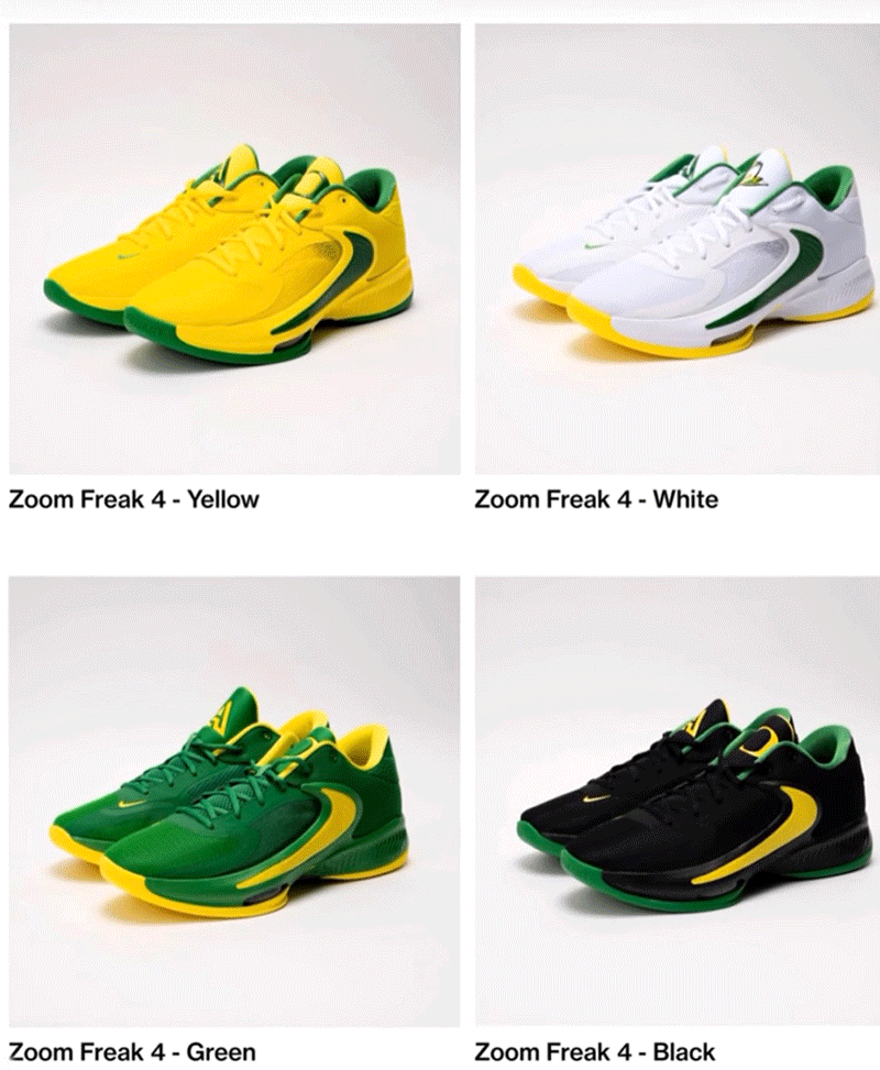 Nike,Zoom Freak 4,KD15,Air Zoo 天价鞋大集合!Nike 俄勒冈 PE 完整型录曝光! Nike,Zoom Freak 4,KD15,Air Zoo 天价鞋大集合!Nike 俄勒冈 PE 完整型录曝光!